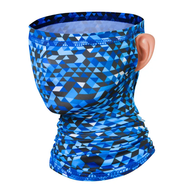 Sunscreen scarf ice silk scarf  for outdoor cycling