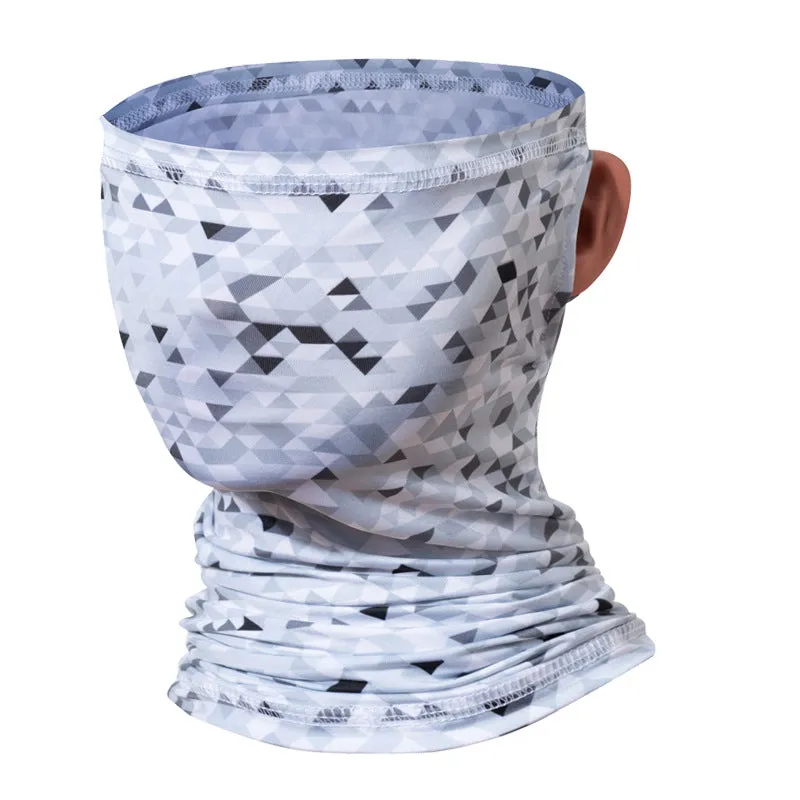 Sunscreen scarf ice silk scarf  for outdoor cycling