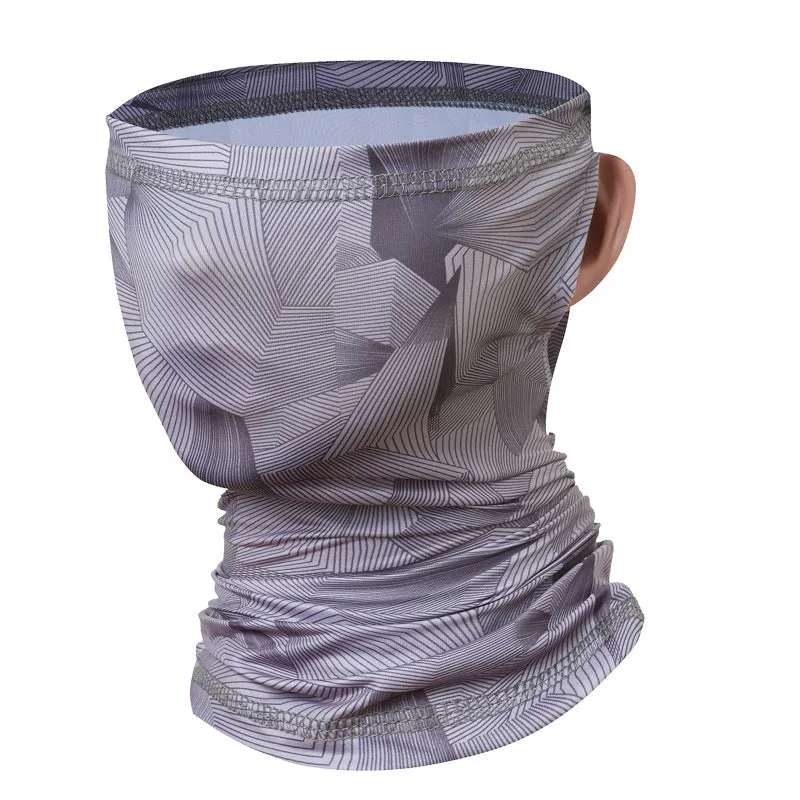 Sunscreen scarf ice silk scarf  for outdoor cycling