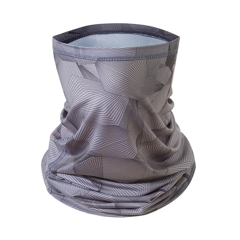 Sunscreen scarf ice silk scarf  for outdoor cycling