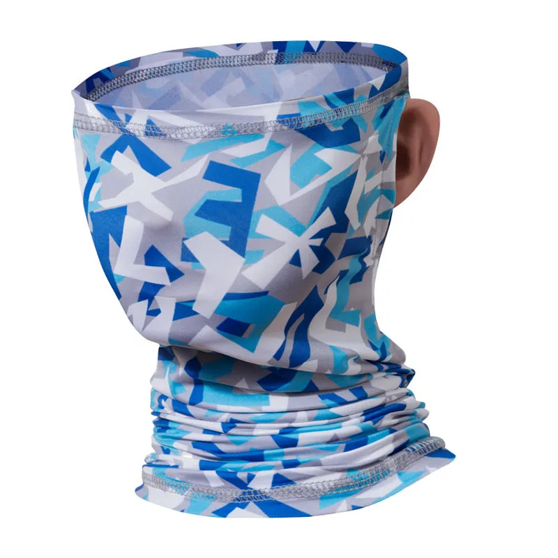 Sunscreen scarf ice silk scarf  for outdoor cycling