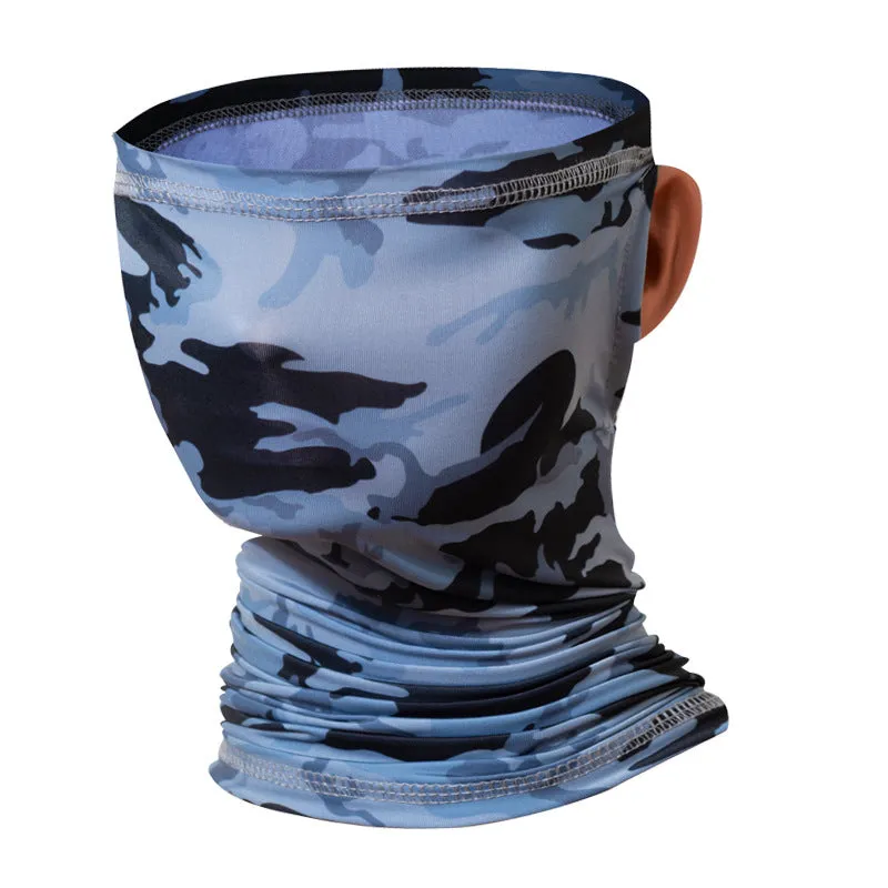 Sunscreen scarf ice silk scarf  for outdoor cycling