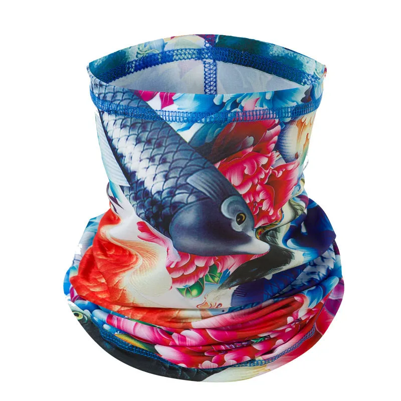 Sunscreen scarf ice silk scarf  for outdoor cycling