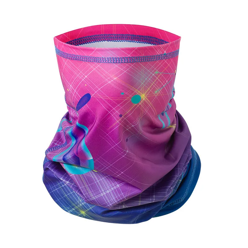 Sunscreen scarf ice silk scarf  for outdoor cycling