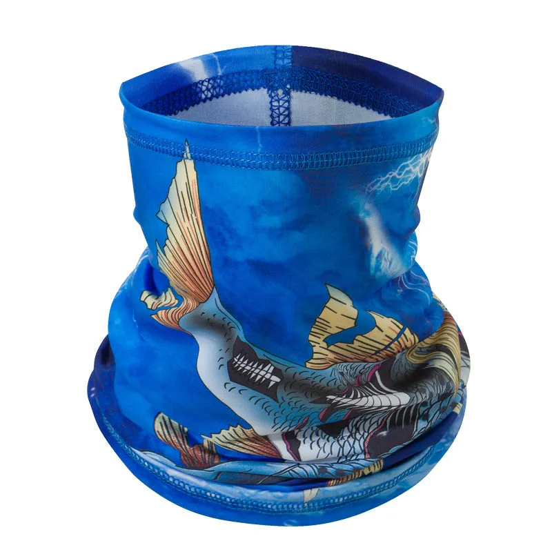 Sunscreen scarf ice silk scarf  for outdoor cycling