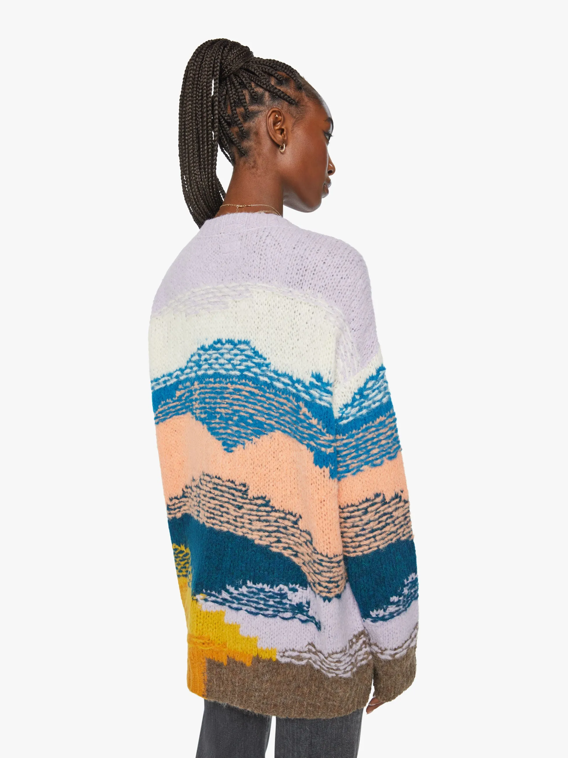 The Long Drop Cardigan - Mountain High