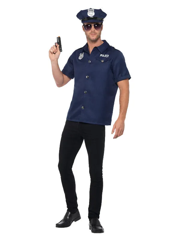 US Cop Halloween Costume, Navy