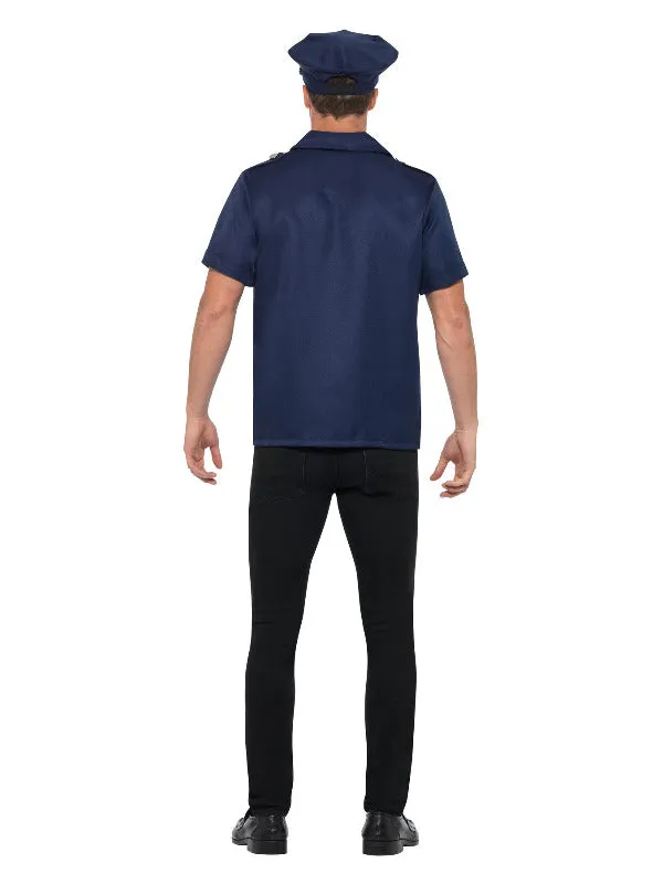 US Cop Halloween Costume, Navy