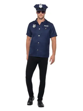 US Cop Halloween Costume, Navy