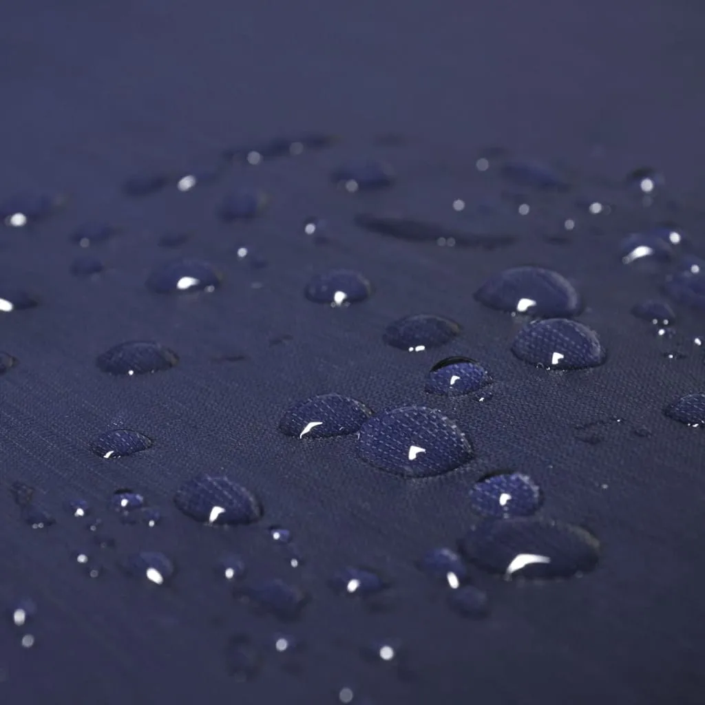 Waterproof Army Rain Poncho for Camping/Hiking Navy Blue