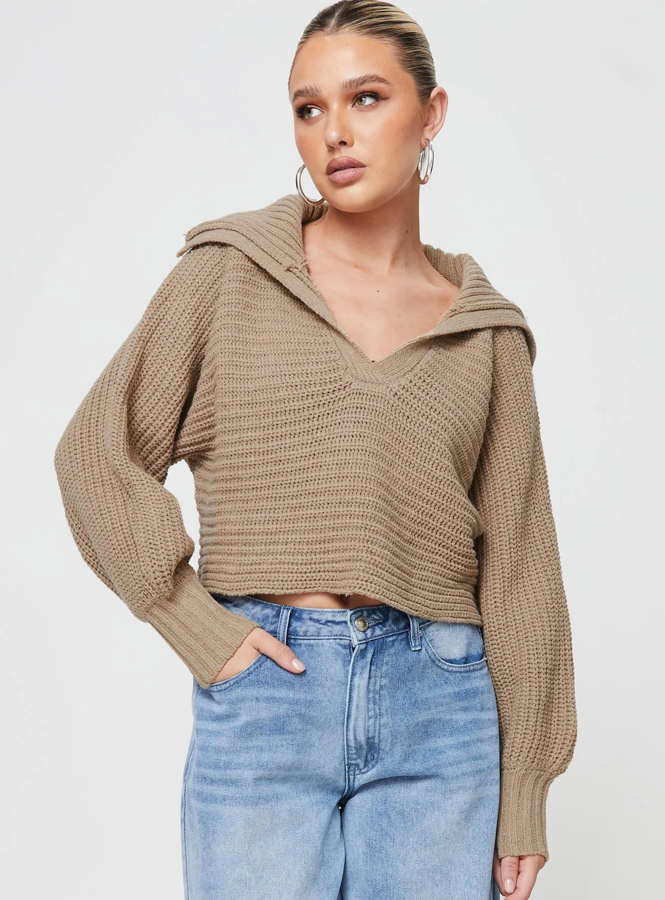 Wester Ribbed Sweater Mocha