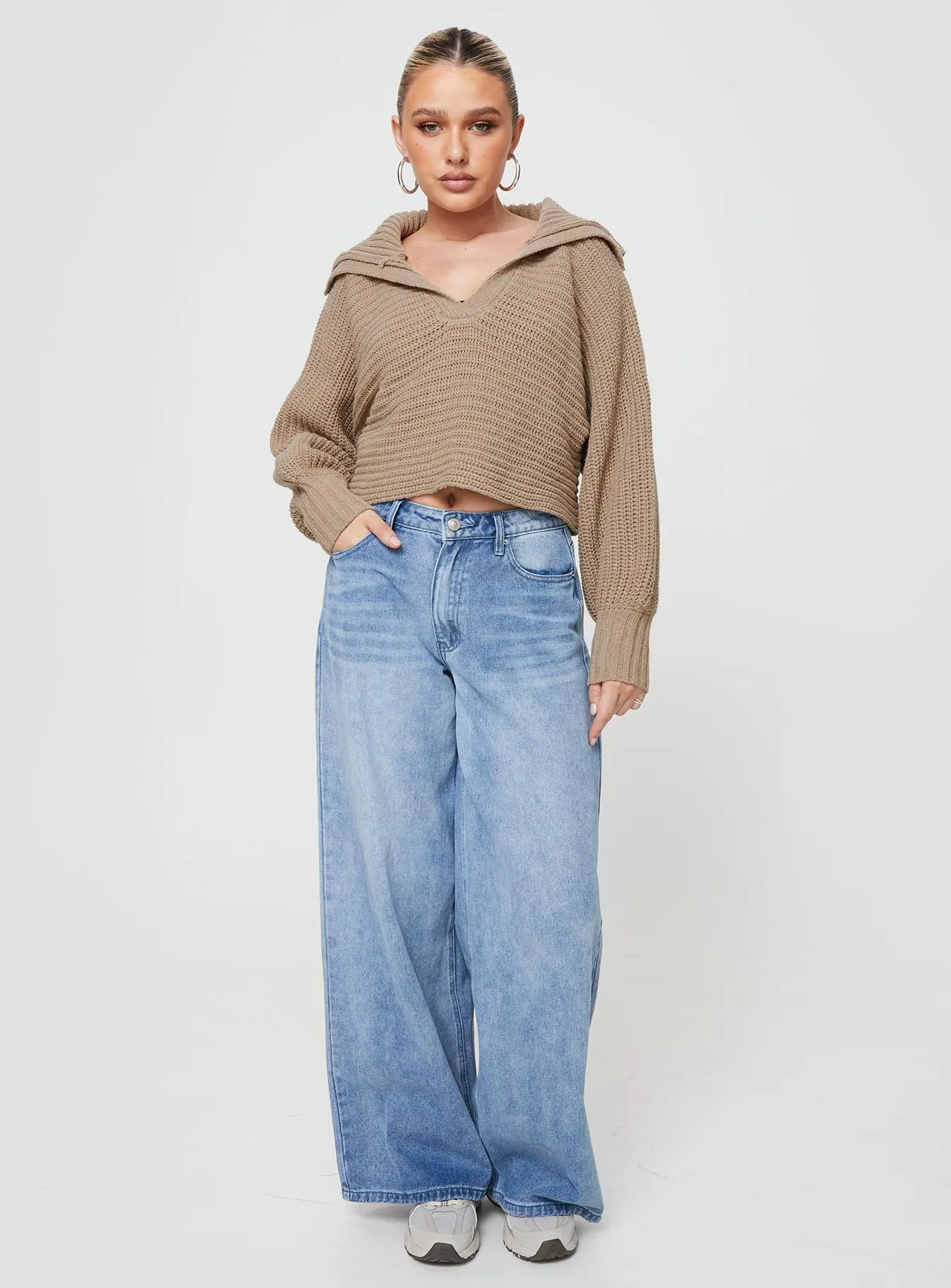 Wester Ribbed Sweater Mocha