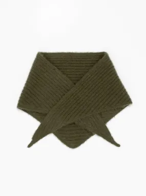 x Couverture Nimbus Ribbed Triangle Scarf Duffle Bag Green