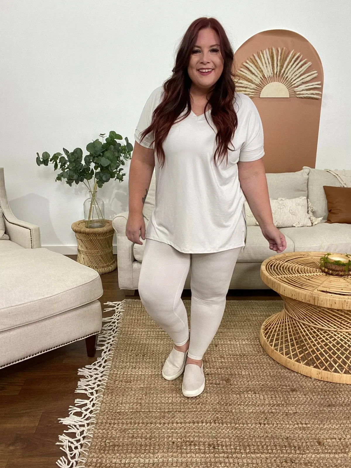 Zenana Brushed DTY Microfiber Loungewear Set